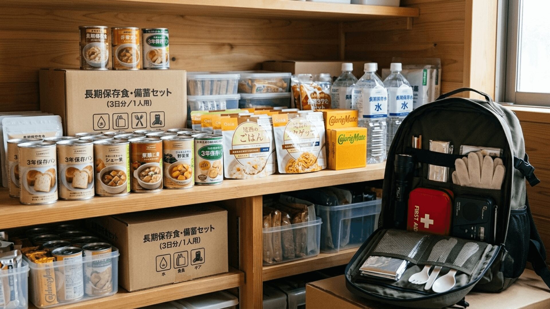 【2026年最新】長期保存食・備蓄セットおすすめ5選比較!賞味期限や人数分の選び方も解説